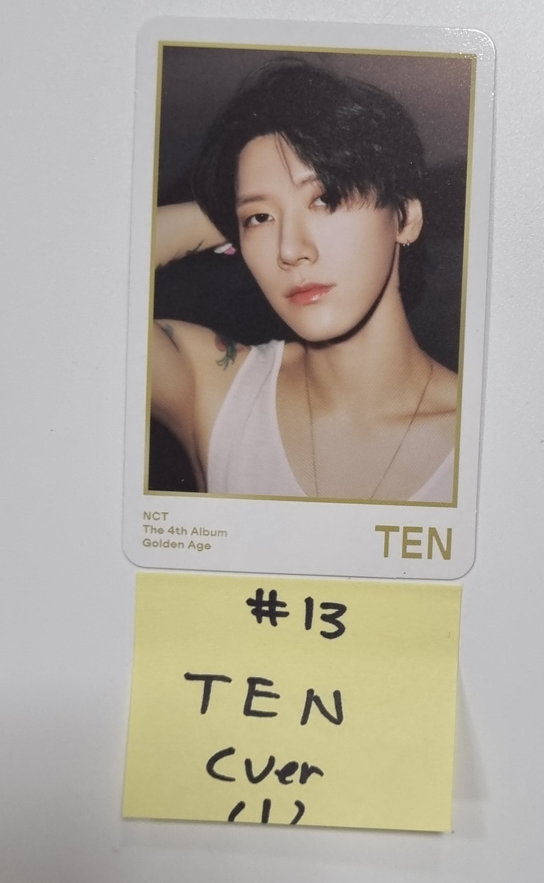 NCT "Golden Age" - Official Trading Photocard [C Ver.] (1) [23.11.17] - HALLYUSUPERSTORE