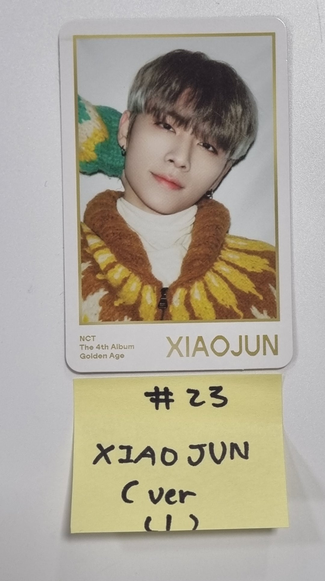 NCT "Golden Age" - Official Trading Photocard [C Ver.] (2) [23.11.17] - HALLYUSUPERSTORE