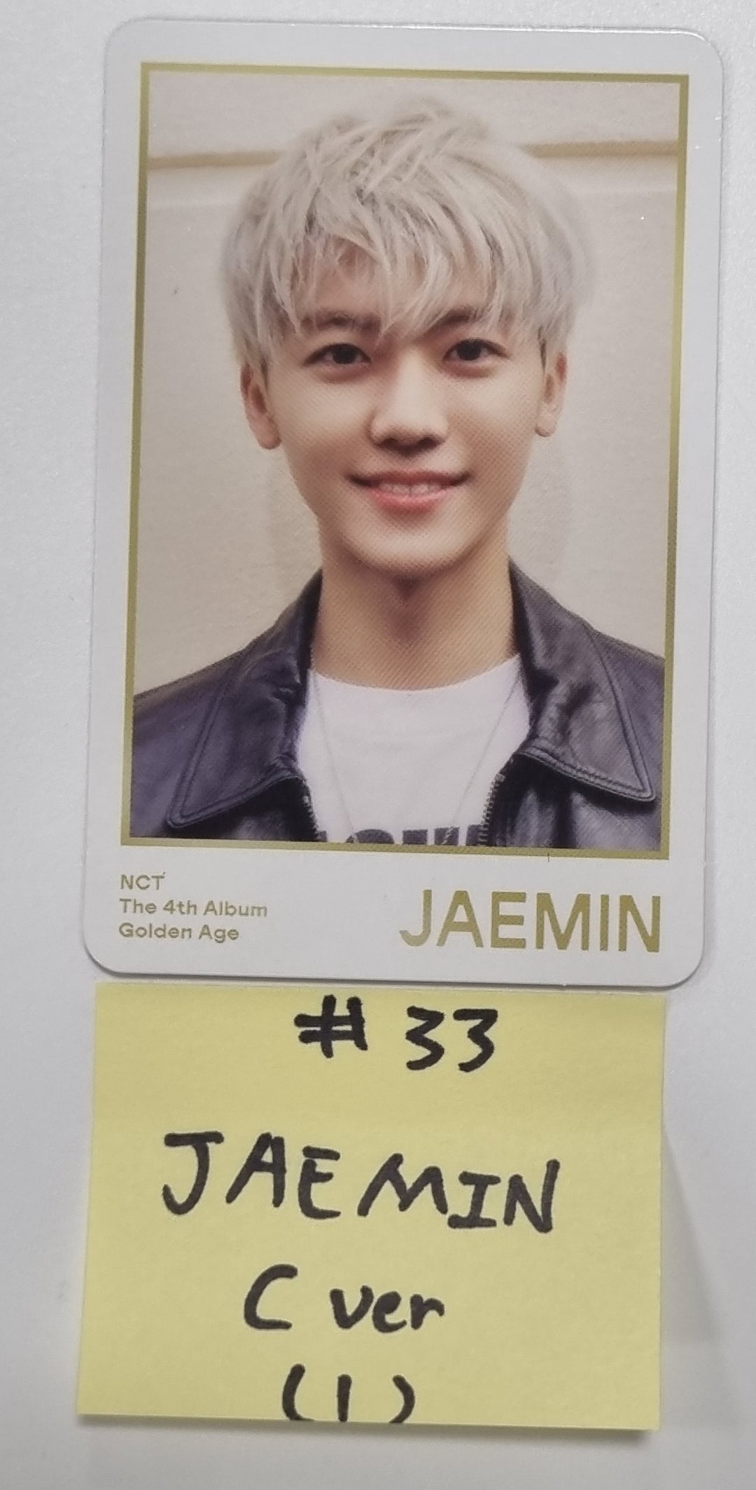 NCT "Golden Age" - Official Trading Photocard [C Ver.] (2) [23.11.17] - HALLYUSUPERSTORE