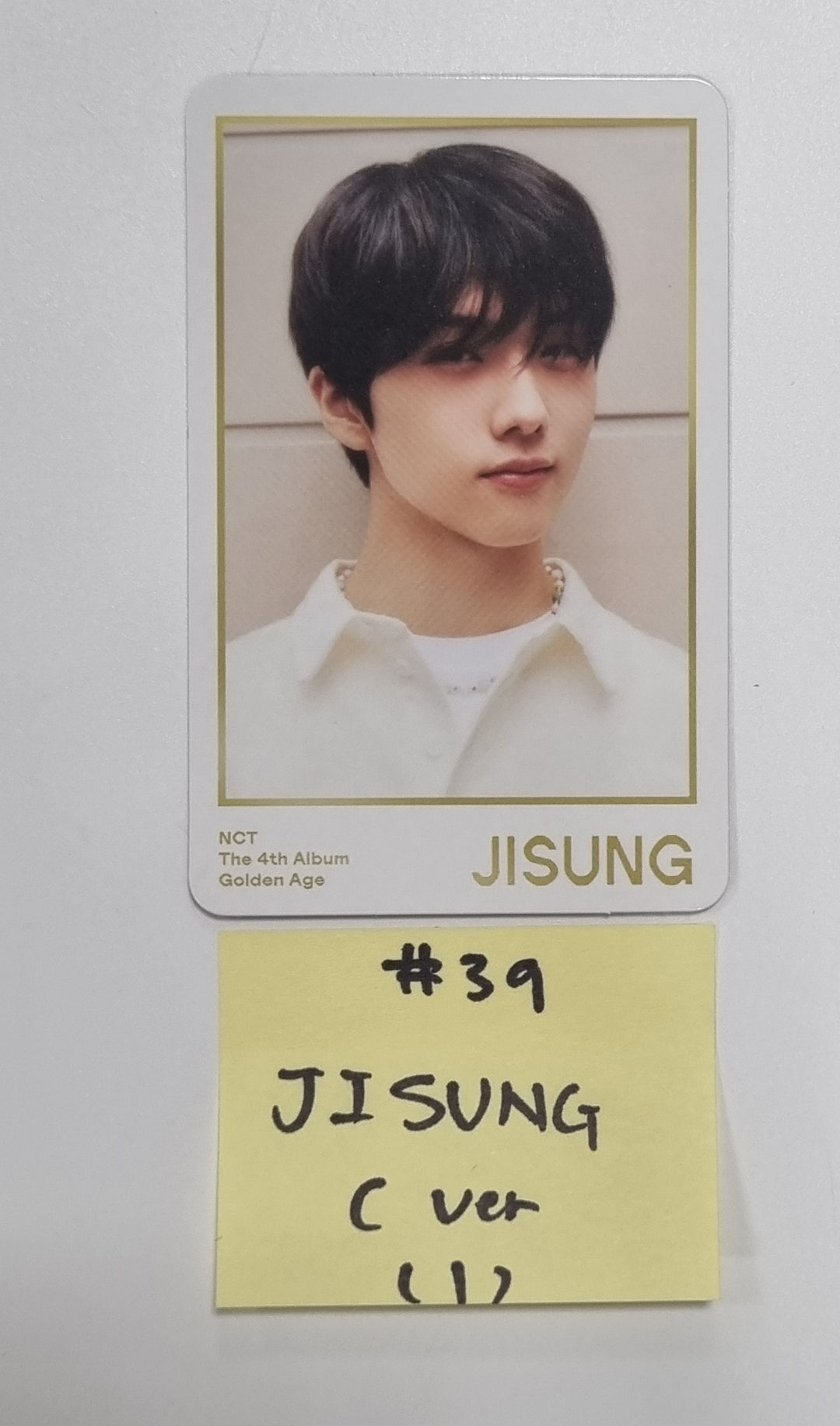 NCT "Golden Age" - Official Trading Photocard [C Ver.] (2) [23.11.17] - HALLYUSUPERSTORE