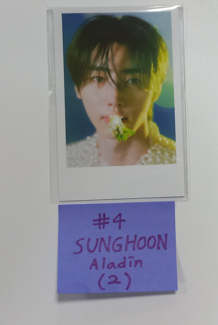 Enhypen "Orange Blood" 5th Mini - Aladin Pre-Order Benefit Polaroid Type Photocard [23.11.20] - HALLYUSUPERSTORE