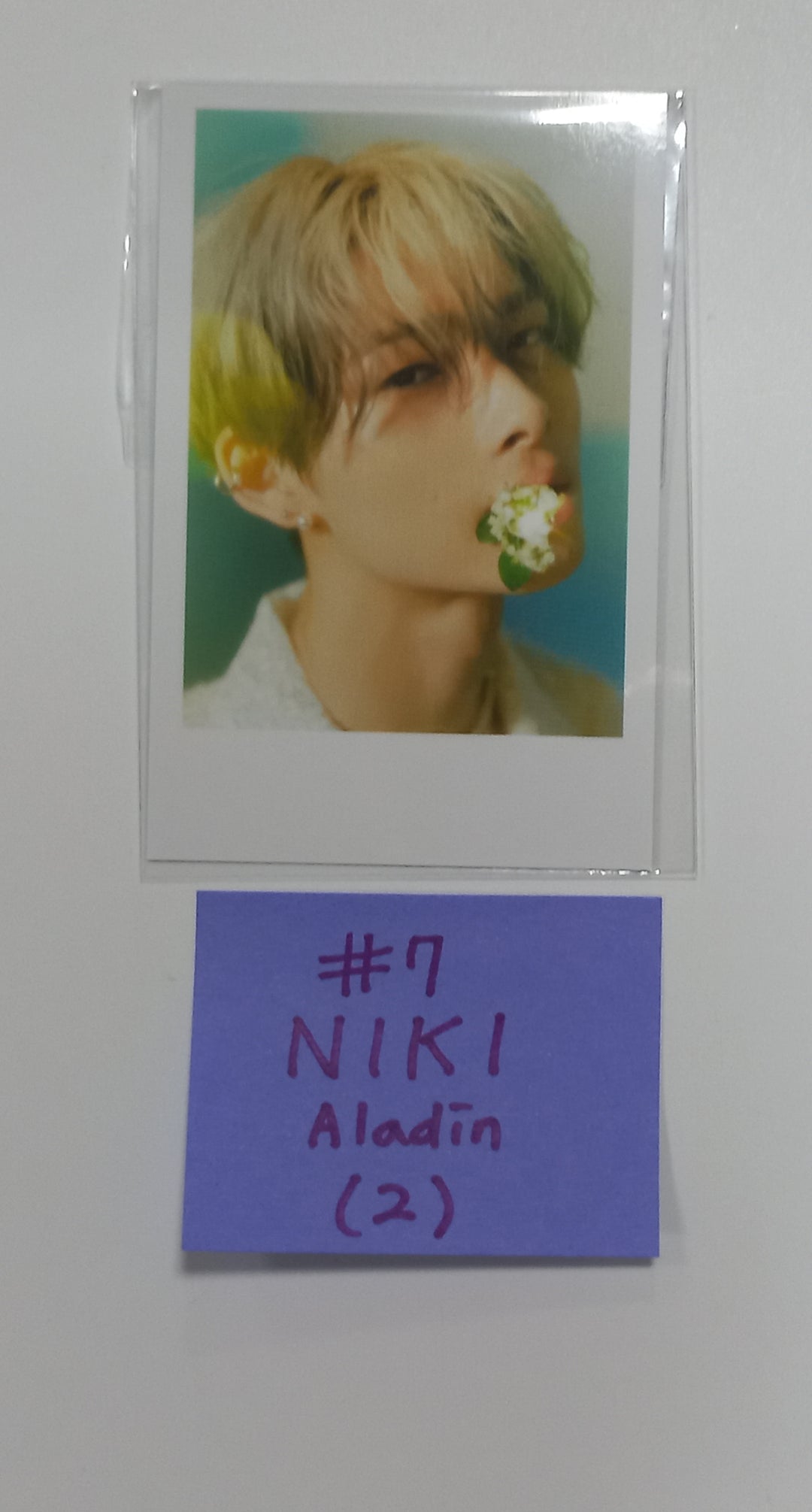 Enhypen "Orange Blood" 5th Mini - Aladin Pre-Order Benefit Polaroid Type Photocard [23.11.20] - HALLYUSUPERSTORE