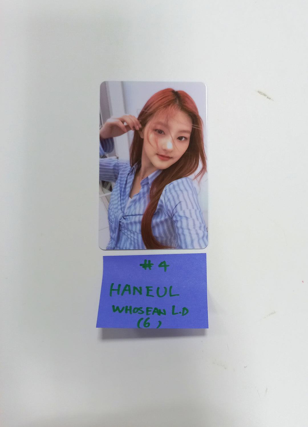 KISS OF LIFE "Born to be XX" - WhosFan Cafe Lucky Draw Event PVC Photocard &amp; Drink Event 4x6 Photo [23.11.20] - HALLYUSUPERSTORE
