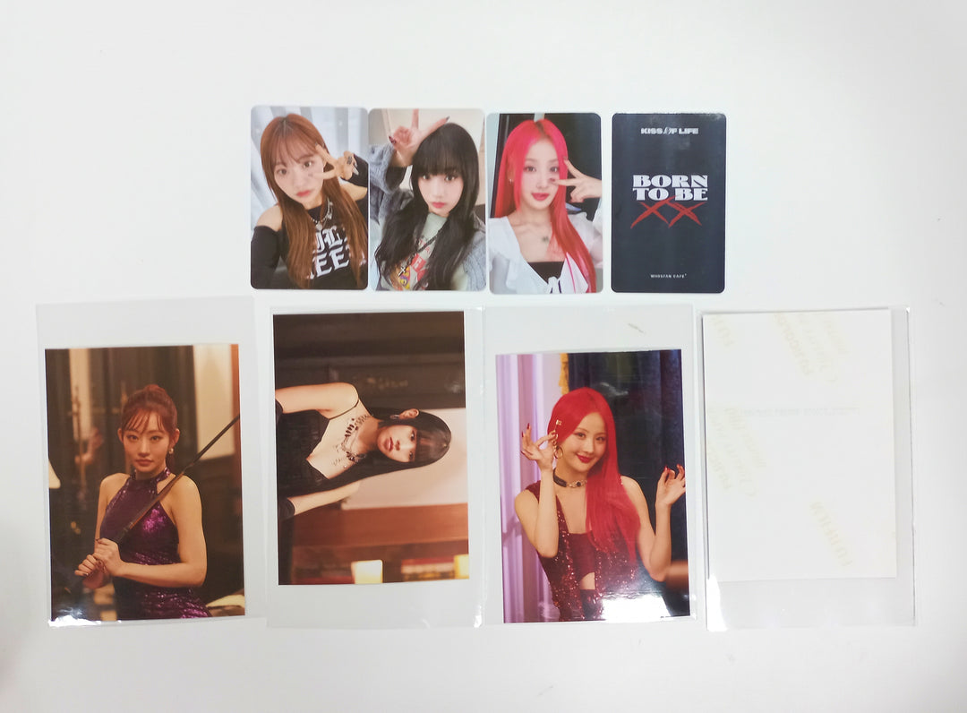 KISS OF LIFE "Born to be XX" - WhosFan Cafe Lucky Draw Event PVC Photocard &amp; Drink Event 4x6 Photo [23.11.20] - HALLYUSUPERSTORE