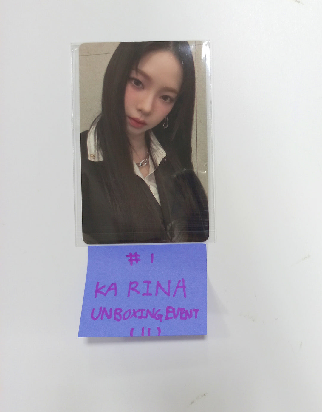 Aespa "Drama" 4th Mini - Weverse Count Down Event Photocard [23.11.20] - HALLYUSUPERSTORE