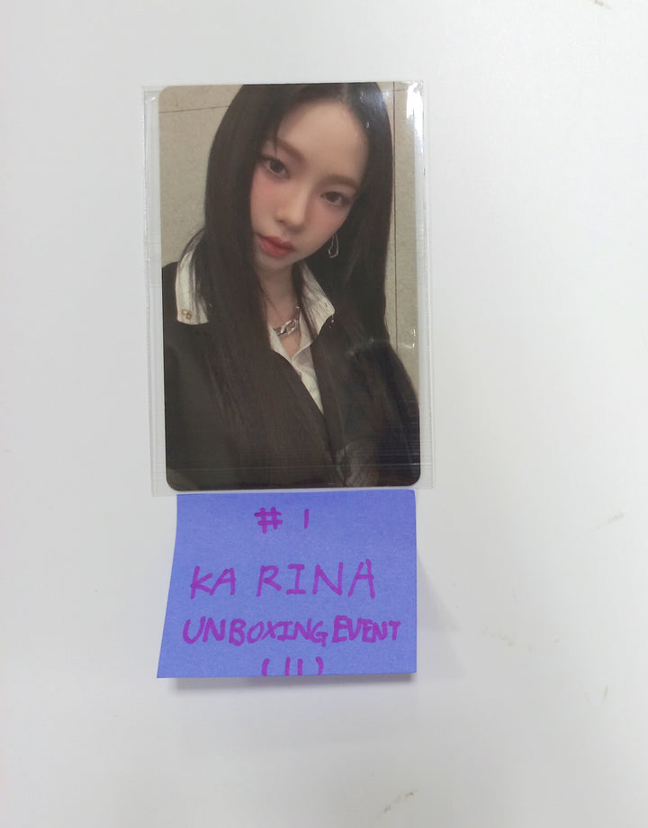 Aespa "Drama" 4th Mini - Weverse Count Down Event Photocard [23.11.20] - HALLYUSUPERSTORE