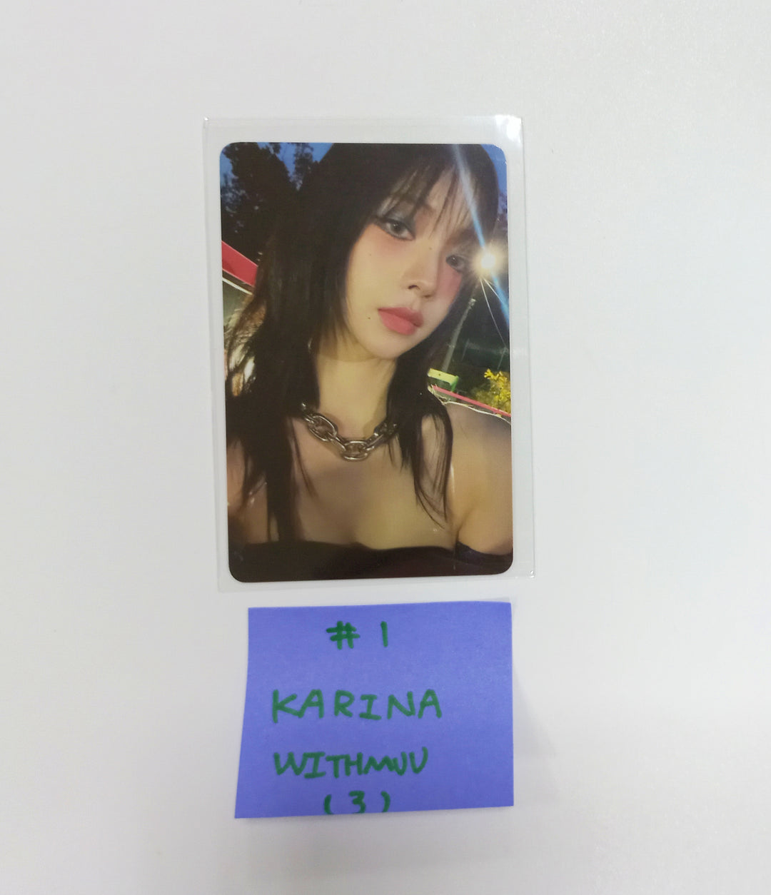 Aespa "Drama" 4th Mini - Withmuu Pre-Order Benefit Photocard [23.11.20] - HALLYUSUPERSTORE