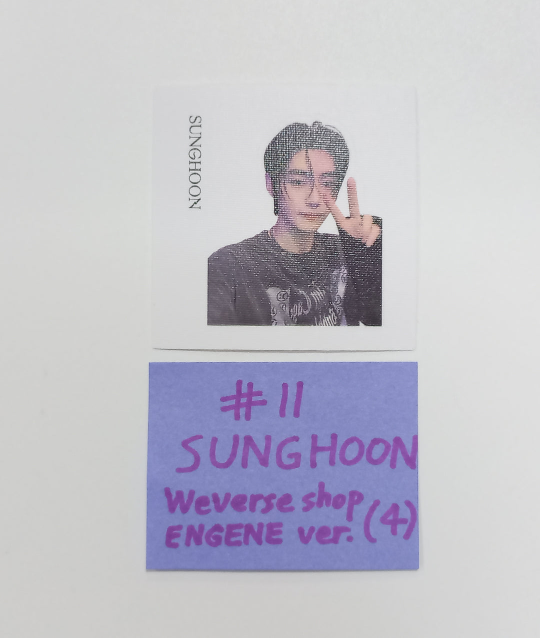 Enhypen "Orange Blood" 5th Mini - Weverse Pre-Order Benefit Hologram Photocard (Engene Ver.) [23.11.20] - HALLYUSUPERSTORE