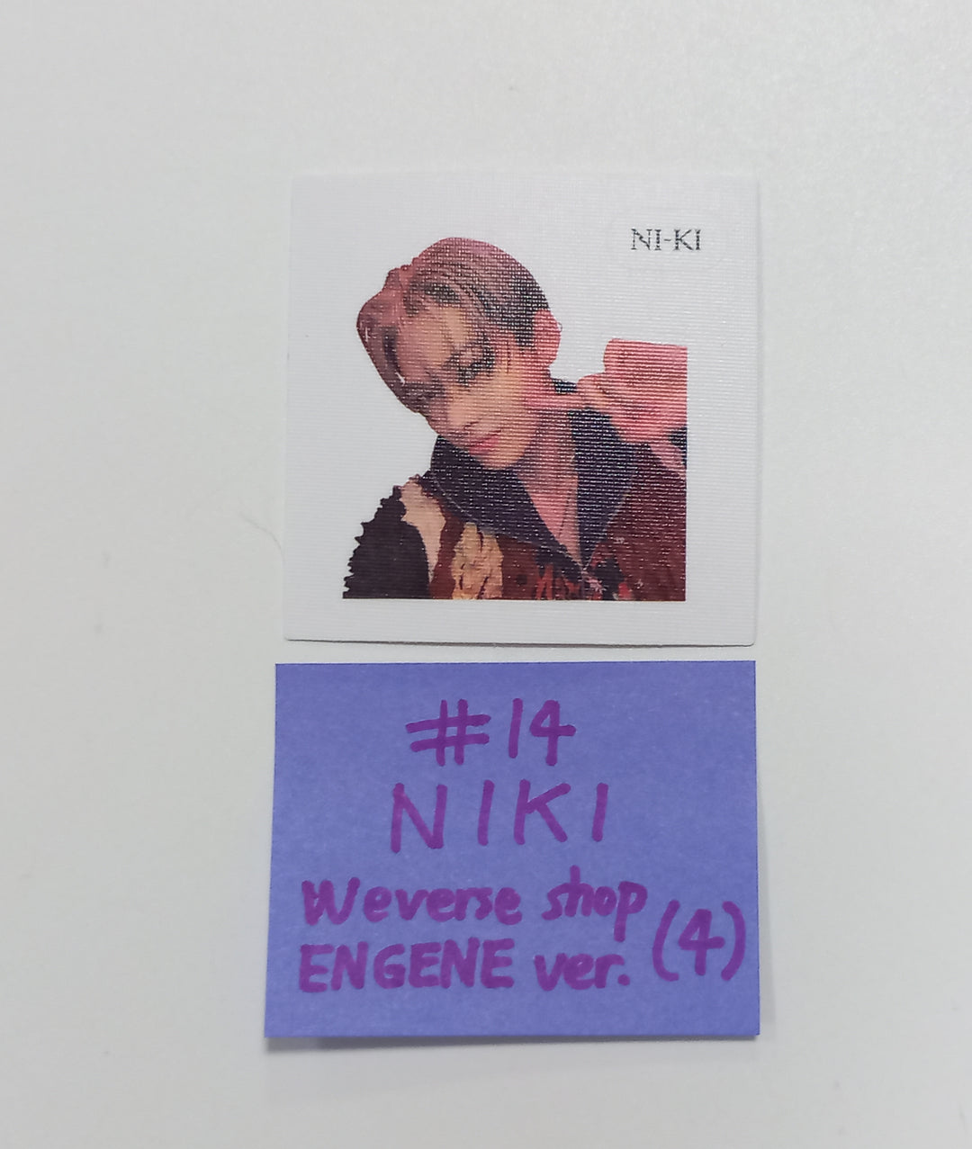 Enhypen "Orange Blood" 5th Mini - Weverse Pre-Order Benefit Hologram Photocard (Engene Ver.) [23.11.20] - HALLYUSUPERSTORE