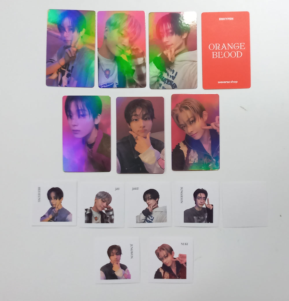 Enhypen "Orange Blood" 5th Mini - Weverse Pre-Order Benefit Hologram Photocard (Engene Ver.) [23.11.20] - HALLYUSUPERSTORE