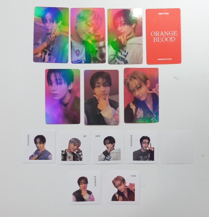 Enhypen "Orange Blood" 5th Mini - Weverse Pre-Order Benefit Hologram Photocard (Engene Ver.) [23.11.20] - HALLYUSUPERSTORE