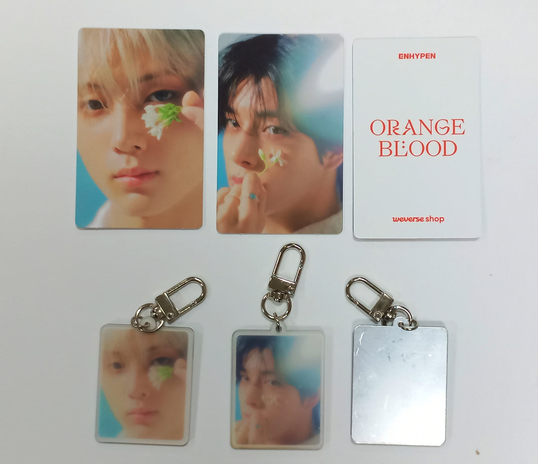 Enhypen "Orange Blood" 5th Mini - Weverse Pre-Order Benefit Photocard [Updated] [23.11.20] - HALLYUSUPERSTORE