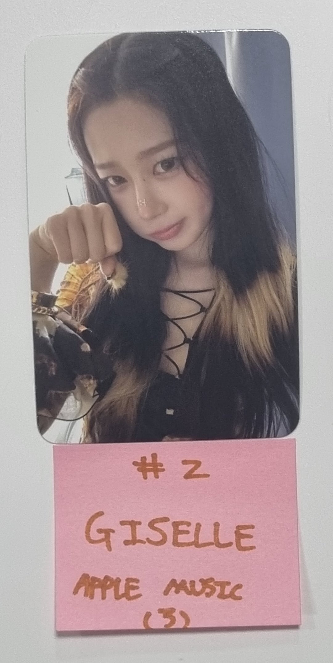 Aespa "Drama" 4th Mini - Apple Music Pre-Order Benefit Photocard [Giant Ver.] [23.11.21] - HALLYUSUPERSTORE