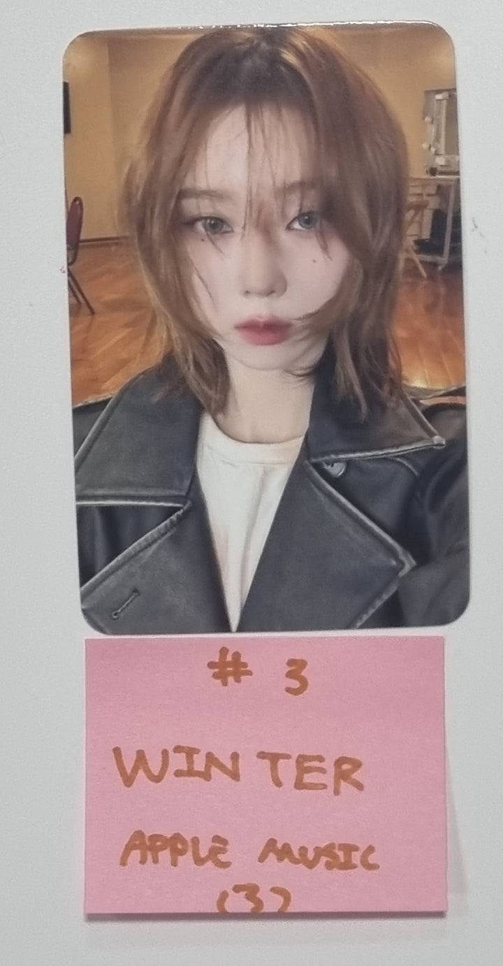 Aespa "Drama" 4th Mini - Apple Music Pre-Order Benefit Photocard [Giant Ver.] [23.11.21] - HALLYUSUPERSTORE