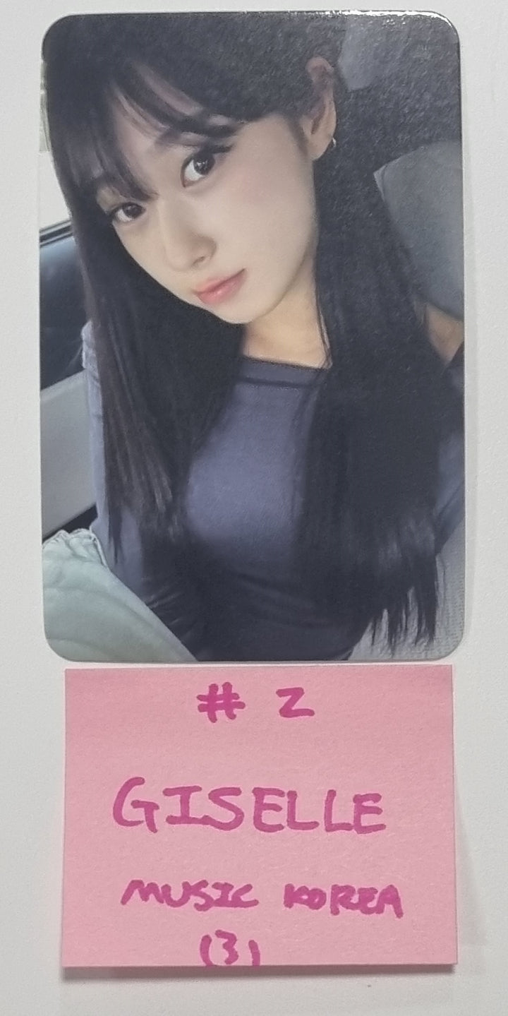 Aespa "Drama" 4th Mini - Music Korea Pre-Order Benefit Photocard [Giant Ver.] [23.11.21] - HALLYUSUPERSTORE