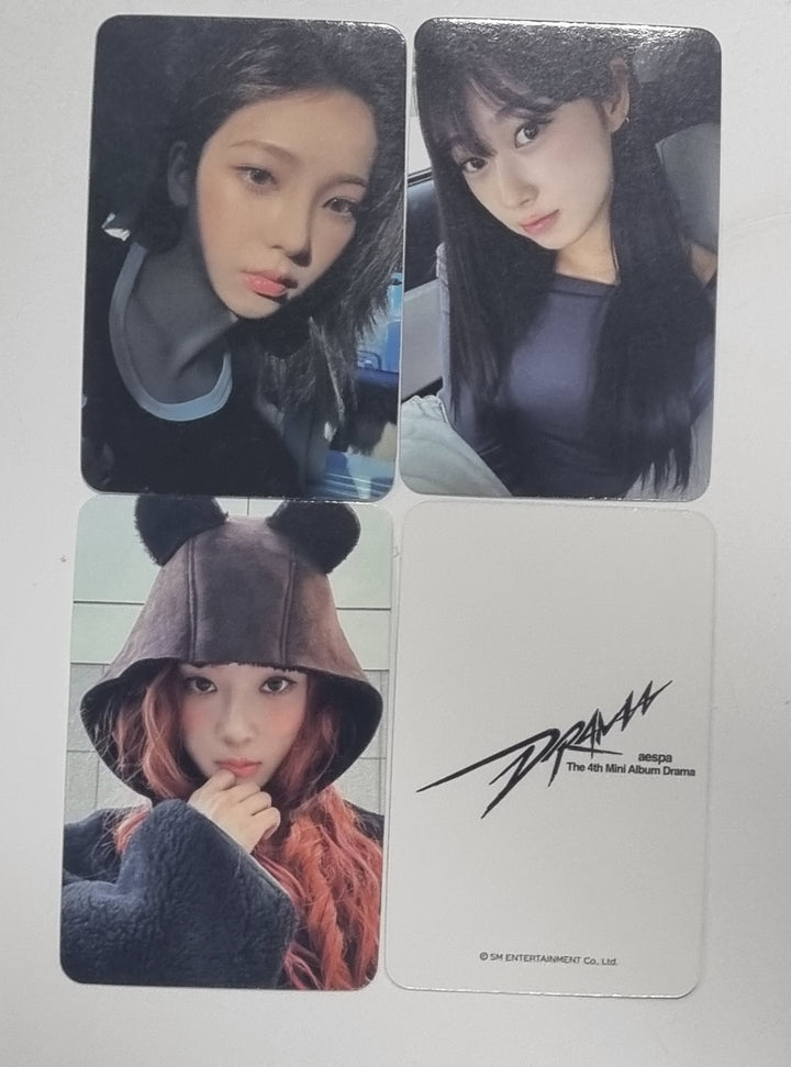 Aespa "Drama" 4th Mini - Music Korea Pre-Order Benefit Photocard [Giant Ver.] [23.11.21] - HALLYUSUPERSTORE