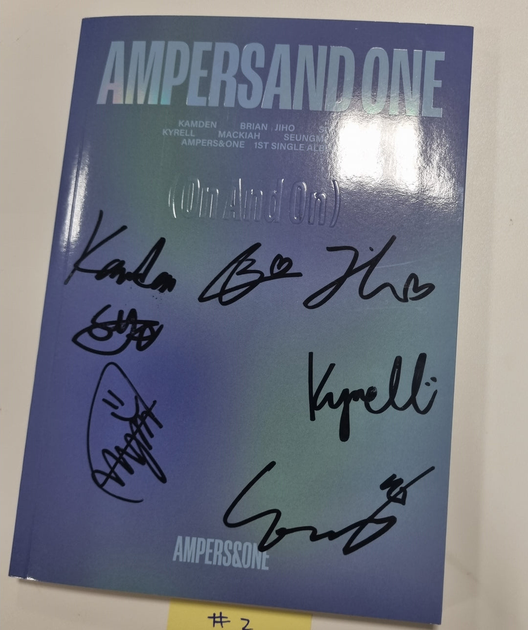 AMPERS&amp;ONE "AMPERSAND ONE" - Hand Autographed(Signed) Promo Album [23.11.21] - HALLYUSUPERSTORE