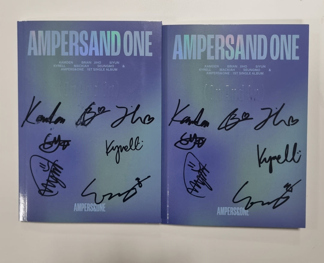 AMPERS&ONE "AMPERSAND ONE" - Hand Autographed(Signed) Promo Album [23.11.21] - HALLYUSUPERSTORE