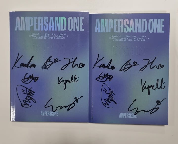 AMPERS&amp;ONE "AMPERSAND ONE" - Hand Autographed(Signed) Promo Album [23.11.21] - HALLYUSUPERSTORE