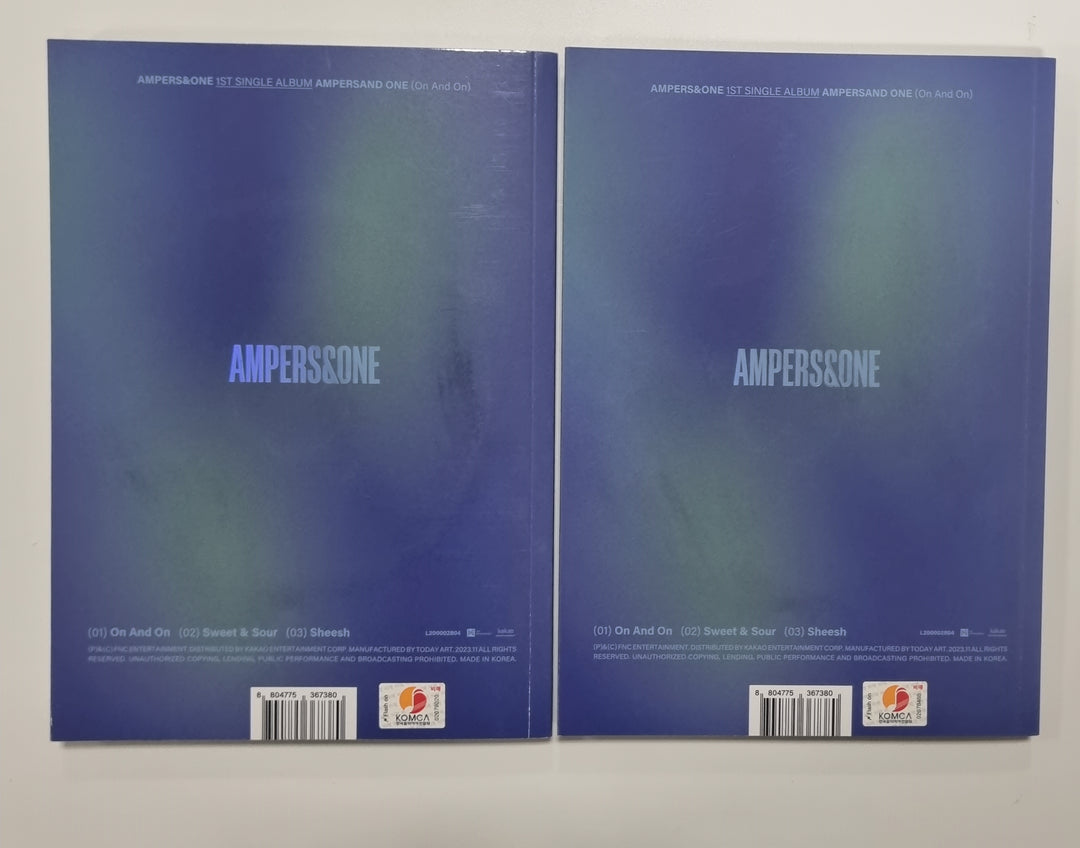 AMPERS&amp;ONE "AMPERSAND ONE" - Hand Autographed(Signed) Promo Album [23.11.21] - HALLYUSUPERSTORE