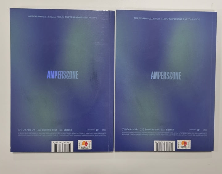 AMPERS&amp;ONE "AMPERSAND ONE" - Hand Autographed(Signed) Promo Album [23.11.21] - HALLYUSUPERSTORE