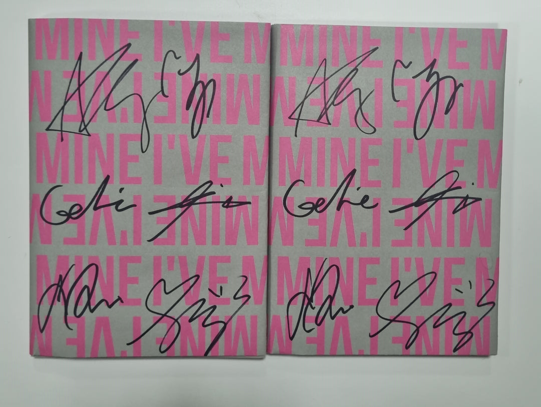 IVE "I've Mine" - Hand Autographed(Signed) Promo Album [23.11.21] - HALLYUSUPERSTORE