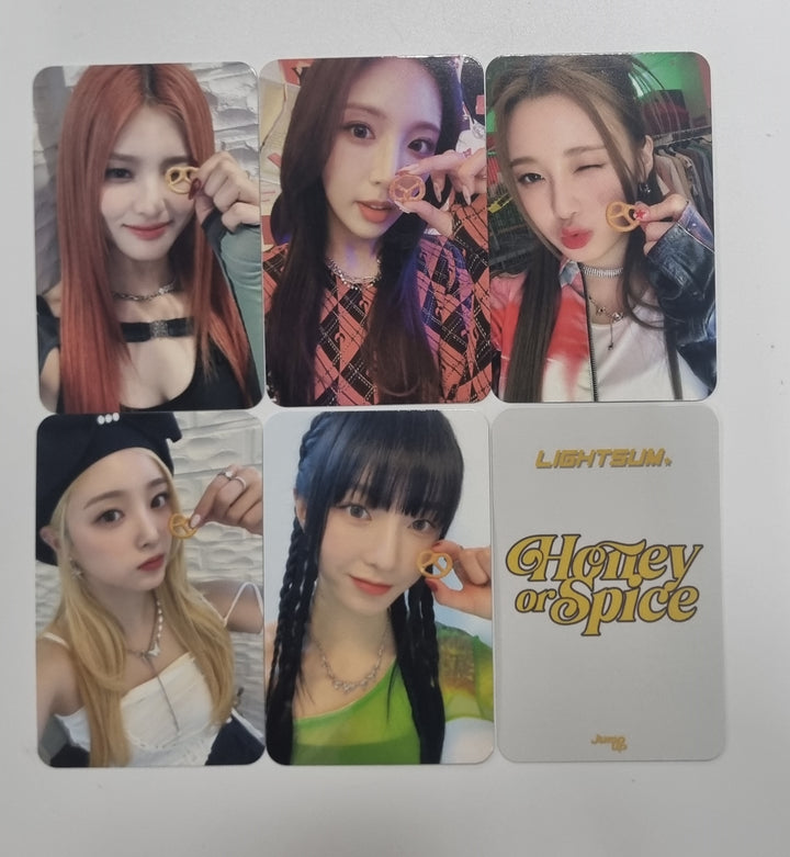 LIGHTSUM "Honey or Spice" - Jump Up Lucky Draw Event Photocard [23.11.21] - HALLYUSUPERSTORE