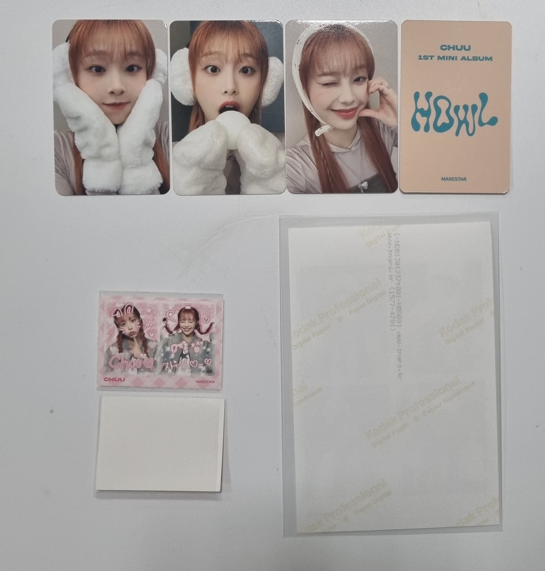CHUU "Howl" - Makestar Fansign Event Photocard, 2 Cut Photo Round 5 [23.11.21] - HALLYUSUPERSTORE