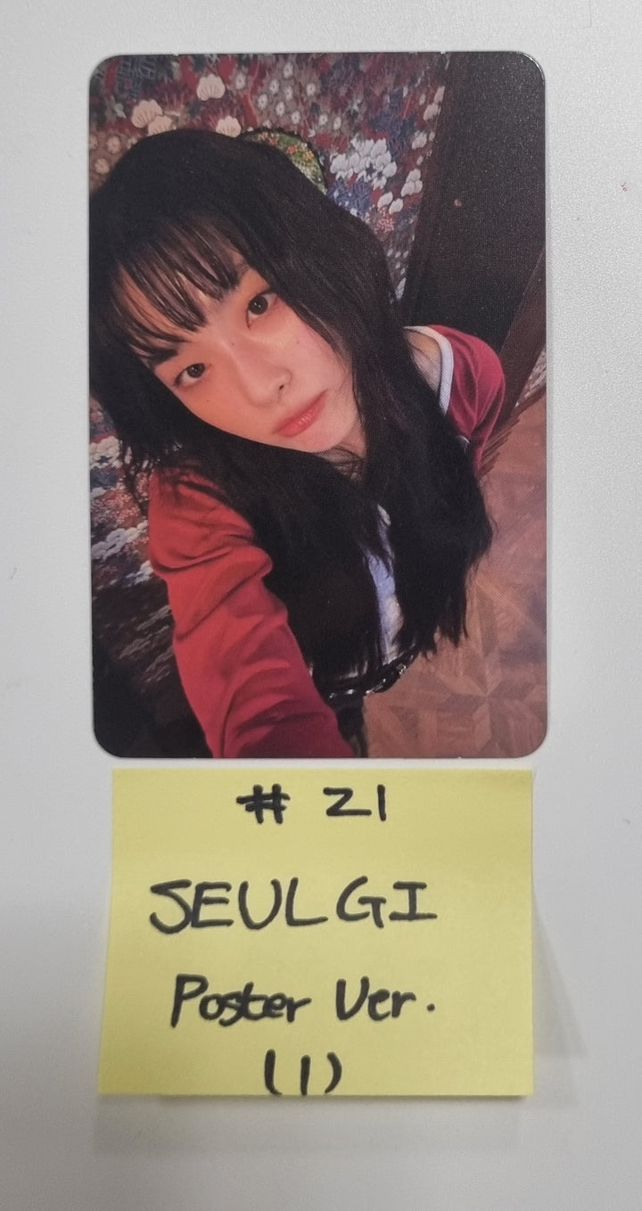 Red Velvet  "Chill Kill" - Official Photocard [S mini, Poster, Package, Special Ver] [Restocked] [23.11.20] - HALLYUSUPERSTORE