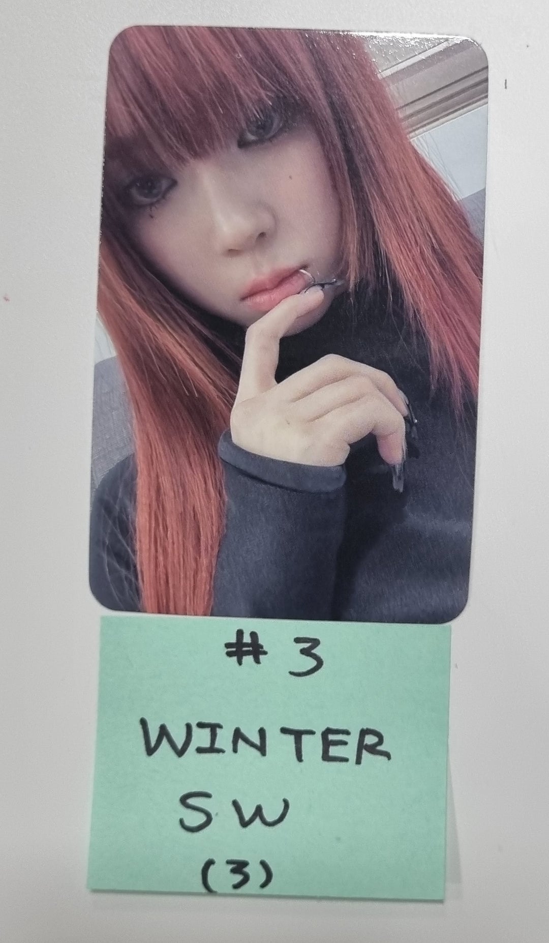 Aespa "Drama" 4th Mini - Soundwave Pre-Order Benefit Photocard [Giant Ver.] [23.11.22] - HALLYUSUPERSTORE