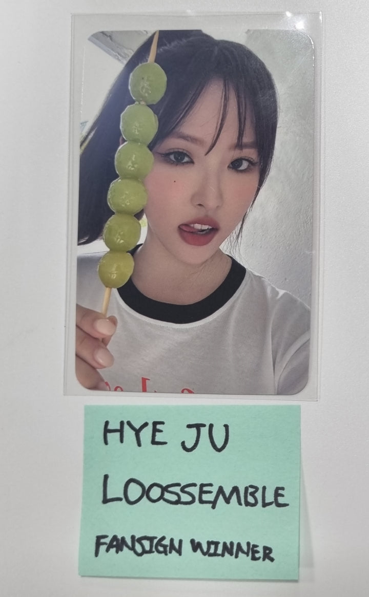 Hyeju (Of LOOSSEMBLE) "LOOSSEMBLE" - Fansign Event Winner Photocard [23.11.22] - HALLYUSUPERSTORE