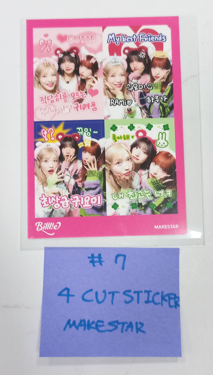 Billlie "side-B : memoirs of echo unseen" - Makestar Fansign Event Photocard, 4 CUT Sticker [23.11.23] - HALLYUSUPERSTORE