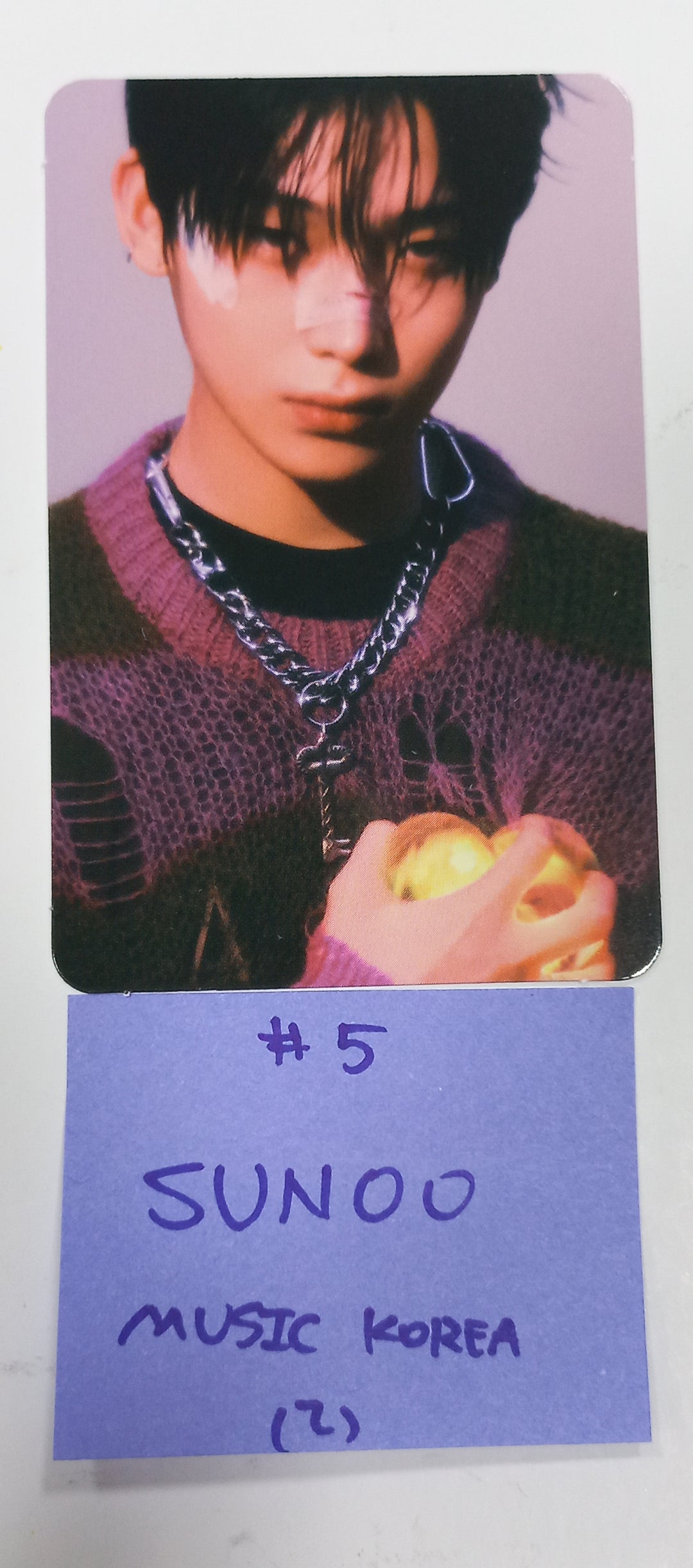 Enhypen  "Orange Blood" 5th Mini - Music Korea Pre-Order Benefit Photocard [23.11.23] - HALLYUSUPERSTORE