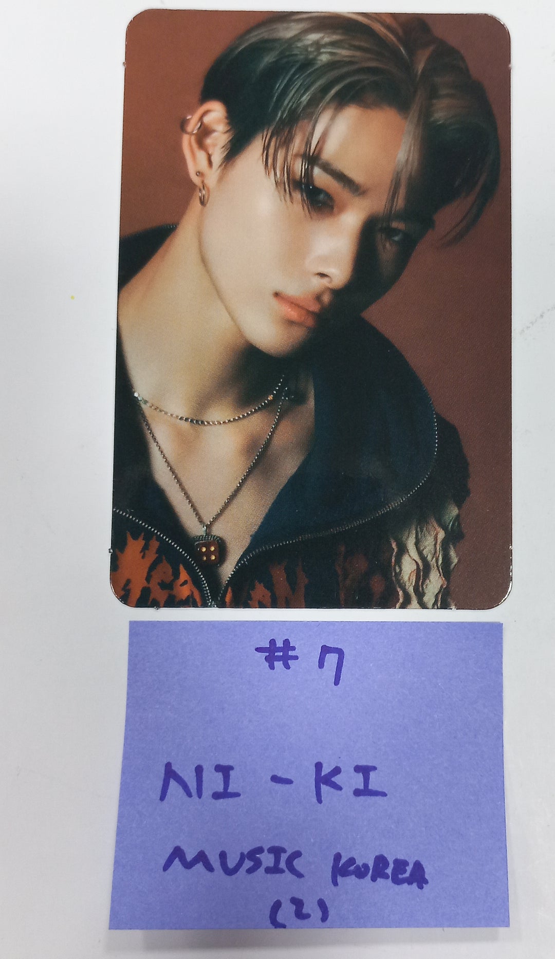 Enhypen  "Orange Blood" 5th Mini - Music Korea Pre-Order Benefit Photocard [23.11.23] - HALLYUSUPERSTORE
