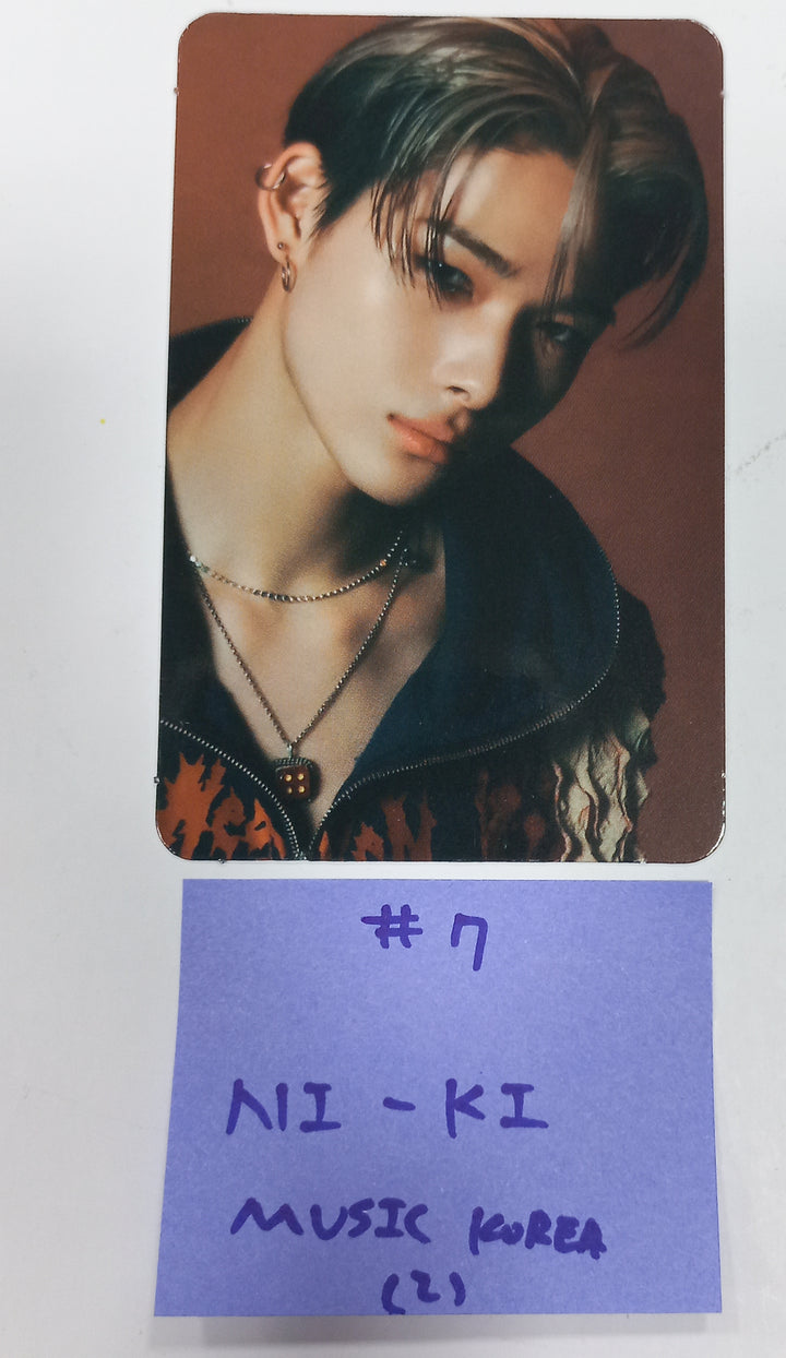 Enhypen  "Orange Blood" 5th Mini - Music Korea Pre-Order Benefit Photocard [23.11.23] - HALLYUSUPERSTORE