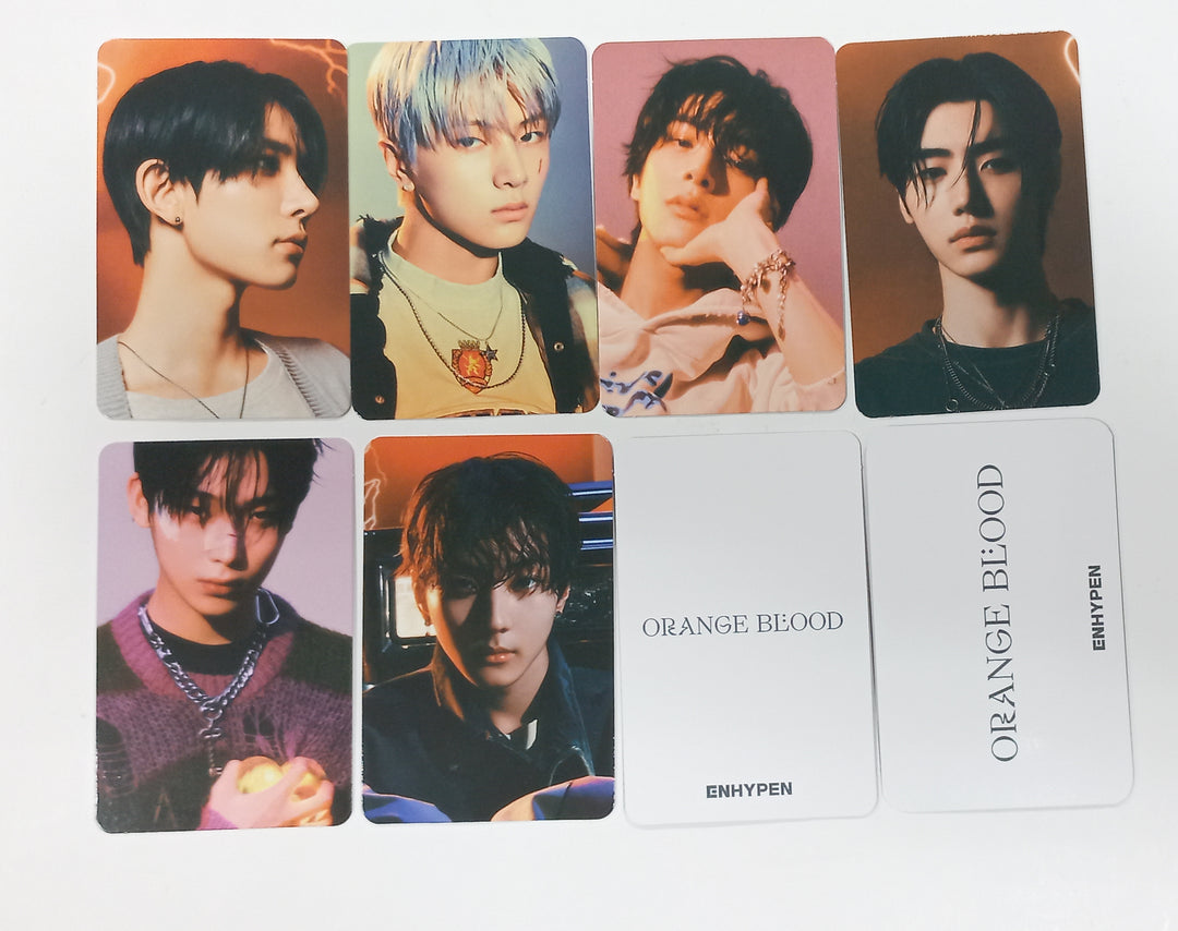 Enhypen  "Orange Blood" 5th Mini - Music Korea Pre-Order Benefit Photocard [23.11.23] - HALLYUSUPERSTORE
