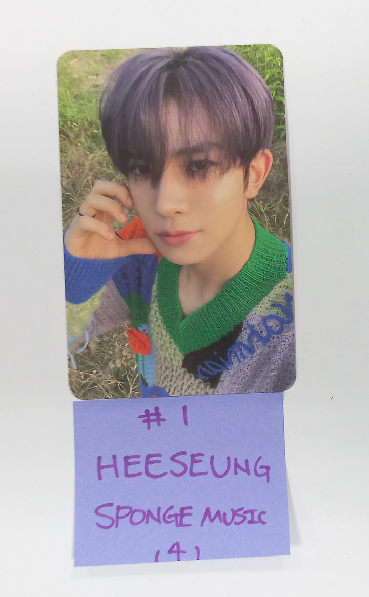 Enhypen  "Orange Blood" 5th Mini - Sponge Music Pre-Order Benefit Photocard [23.11.23] - HALLYUSUPERSTORE