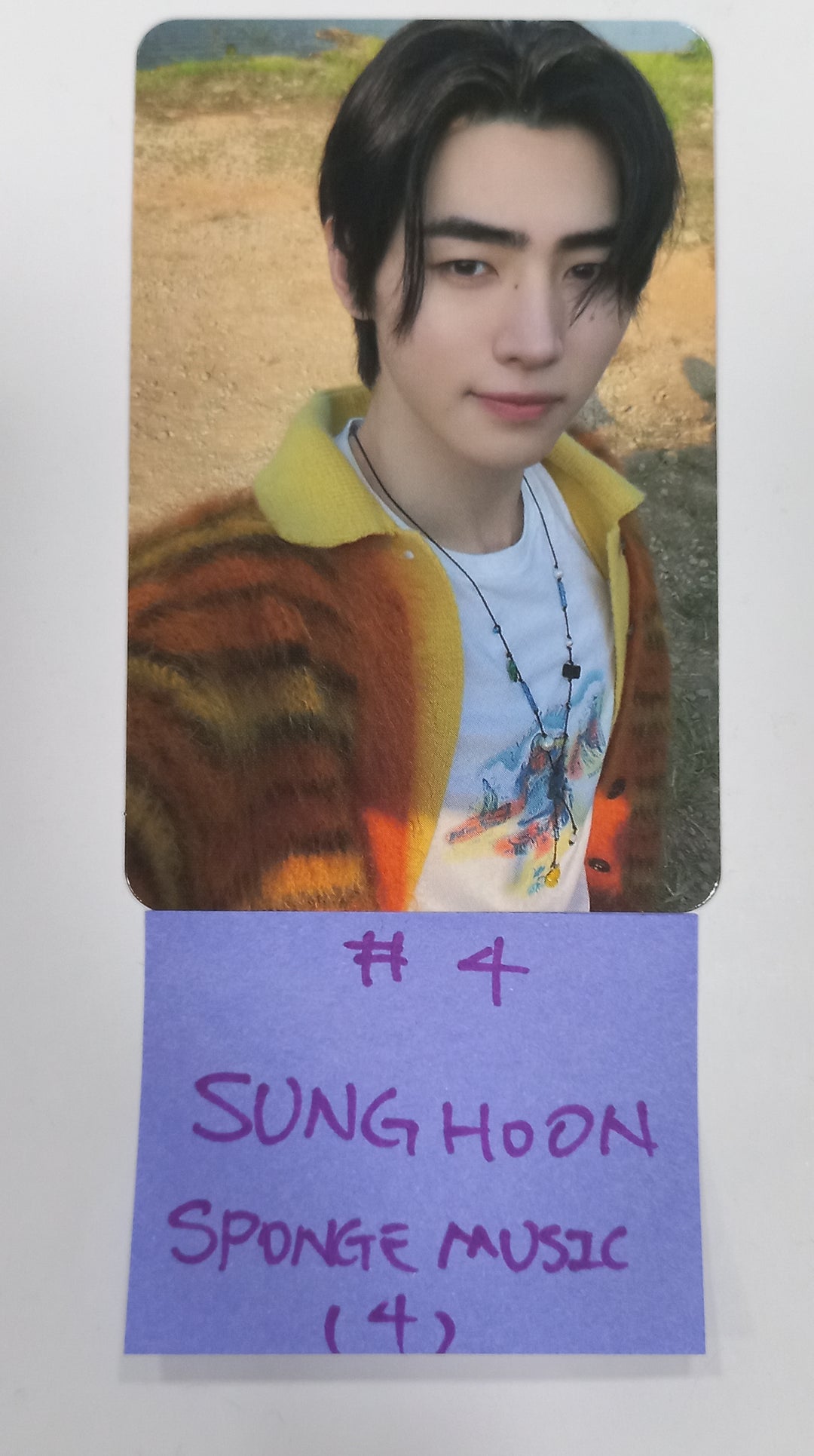 Enhypen  "Orange Blood" 5th Mini - Sponge Music Pre-Order Benefit Photocard [23.11.23] - HALLYUSUPERSTORE