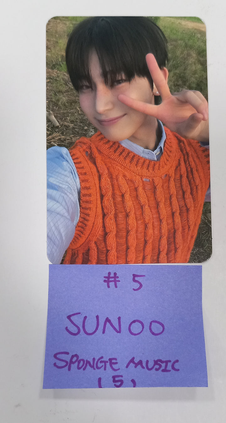 Enhypen  "Orange Blood" 5th Mini - Sponge Music Pre-Order Benefit Photocard [23.11.23] - HALLYUSUPERSTORE