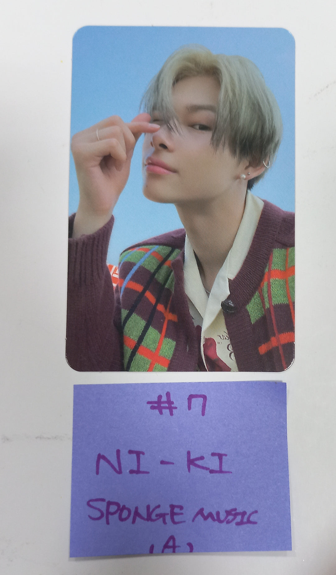 Enhypen  "Orange Blood" 5th Mini - Sponge Music Pre-Order Benefit Photocard [23.11.23] - HALLYUSUPERSTORE