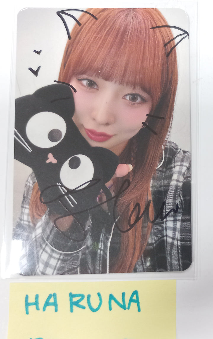 HARUNA (Of Billlie) "side-B : memoirs of echo unseen" - Hand Autographed(Signed) Photocard [23.11.23] - HALLYUSUPERSTORE