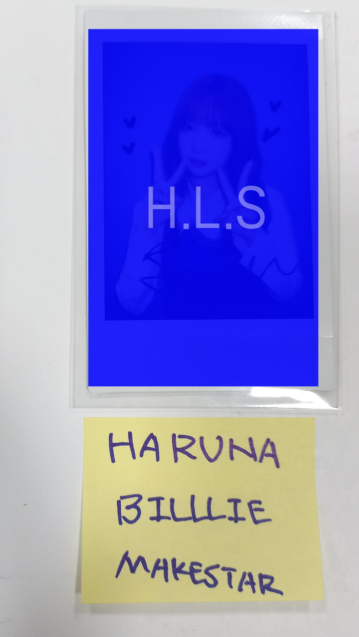 HARUNA (Of Billlie) "side-B : memoirs of echo unseen" - Hand Autographed(Signed) Polaroid [23.11.23] - HALLYUSUPERSTORE