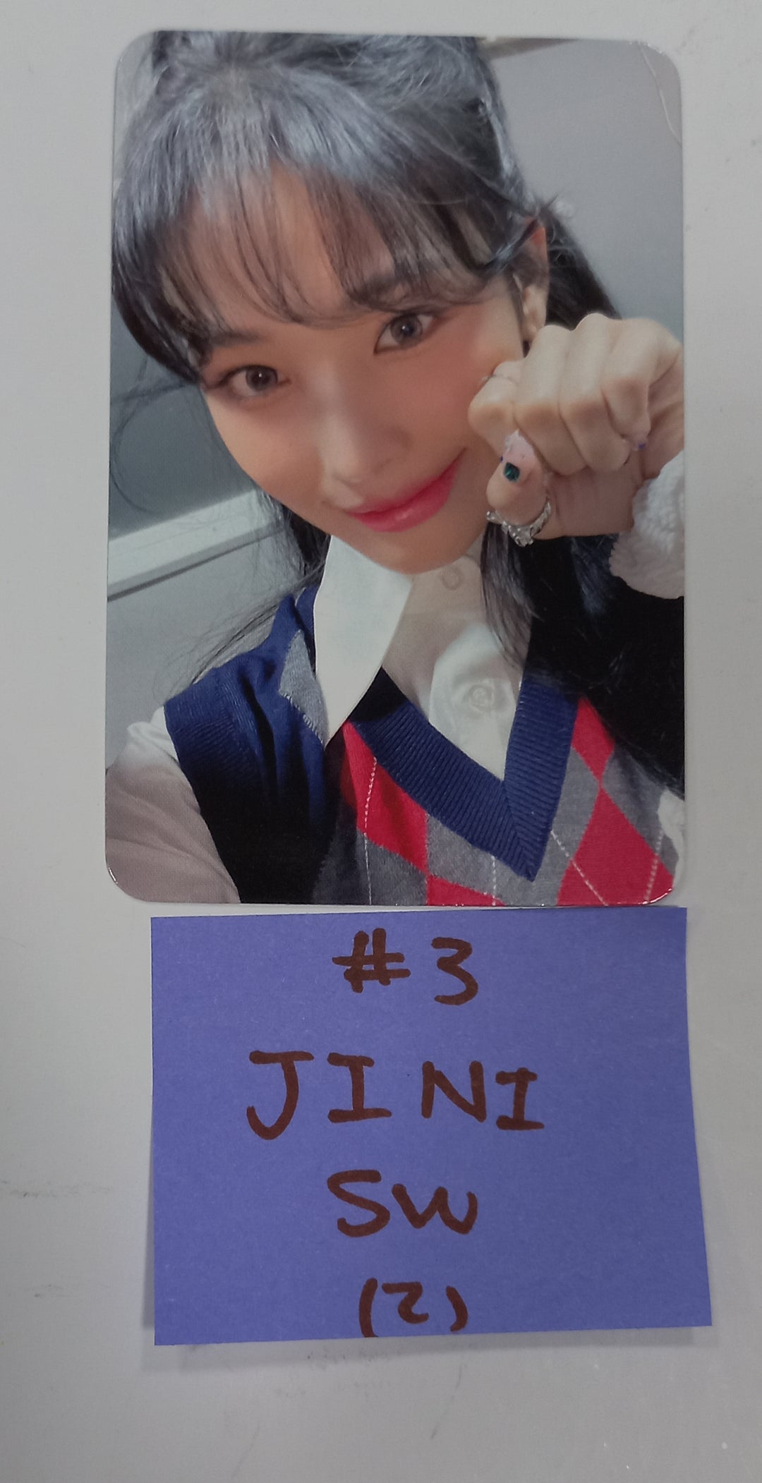 JINI "An Iron Hand In A Velvet Glove" - Soundwave Fansign Event Photocard Round 3 [23.11.23] - HALLYUSUPERSTORE