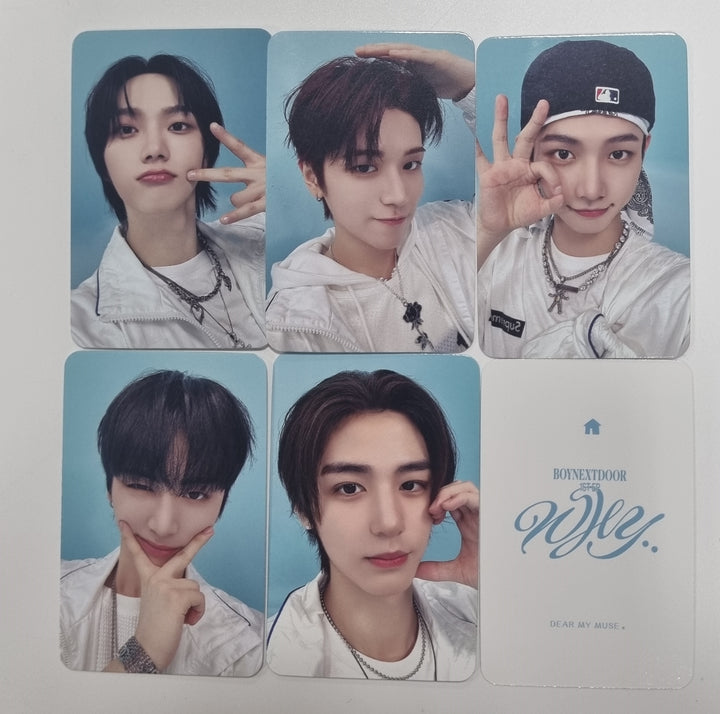 Boynextdoor  "WHY.." - Dear My Muse Lucky Draw Event Photocard [23.11.24] - HALLYUSUPERSTORE