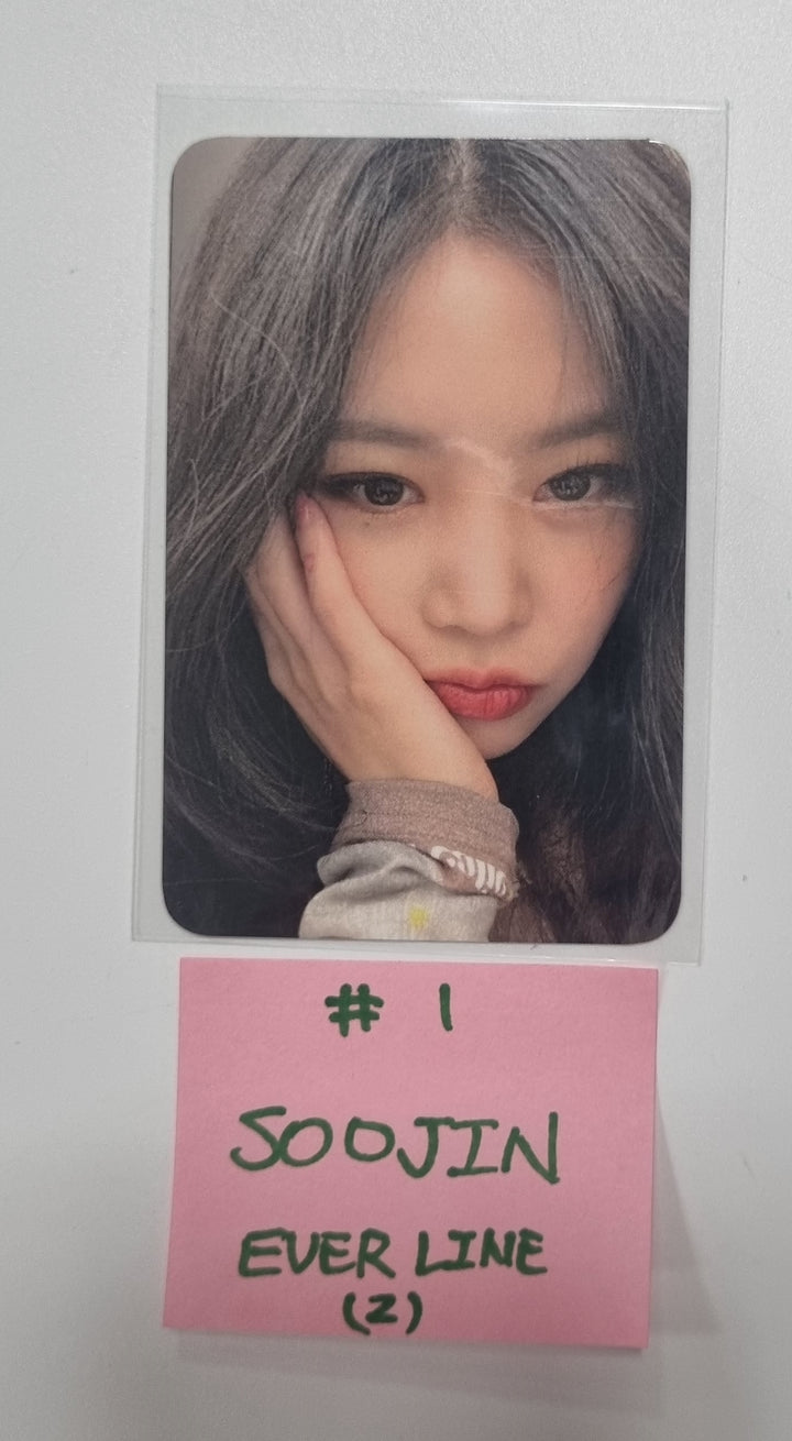 Soojin "아가씨" 1st EP - Everline Pop-UP Store MD Event Photocard [23.11.24] - HALLYUSUPERSTORE