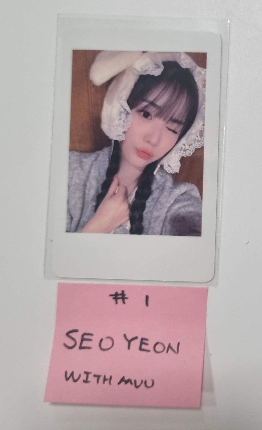 TripleS "LOVElution : MUHAN" - Withmuu Fansign Event Polaroid Type Photocards Round 3 [23.11.24] - HALLYUSUPERSTORE