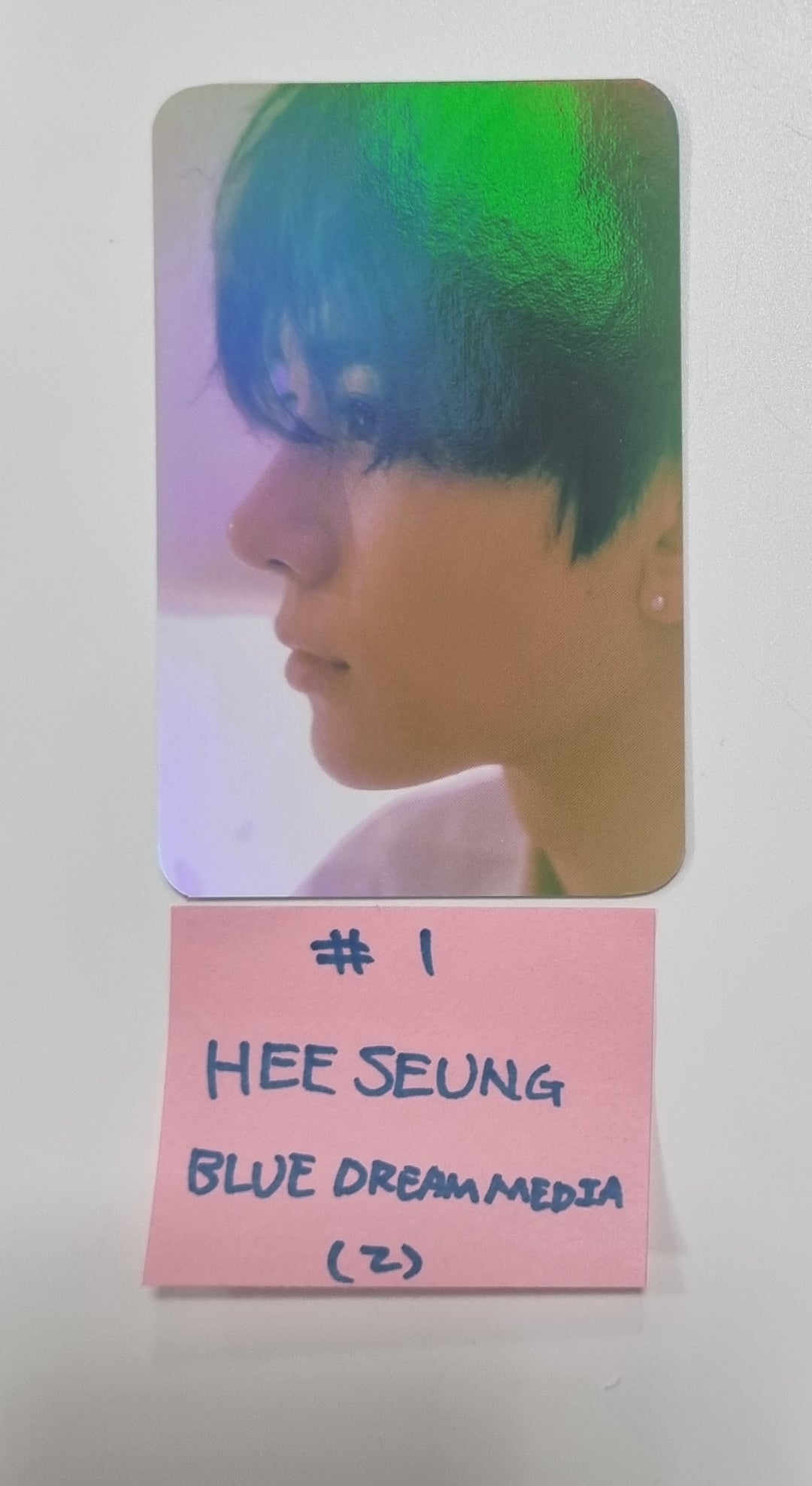 Enhypen "Orange Blood" 5th mini - Blue Drea Media Pre-Order Benefit Hologram Photocard [23.11.24] - HALLYUSUPERSTORE