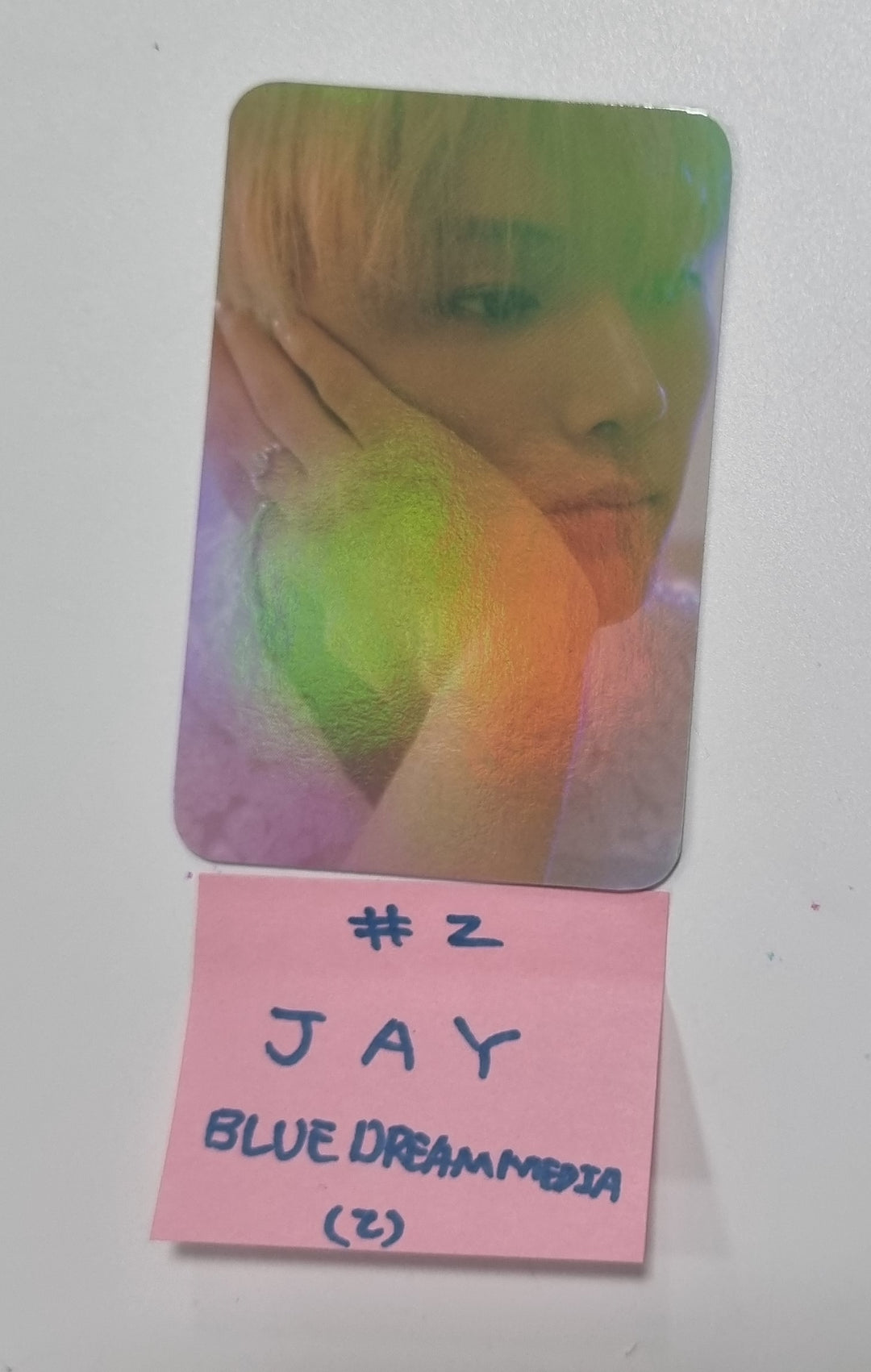 Enhypen "Orange Blood" 5th mini - Blue Drea Media Pre-Order Benefit Hologram Photocard [23.11.24] - HALLYUSUPERSTORE