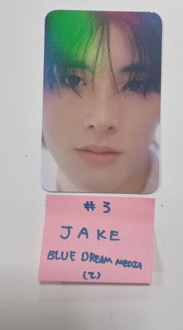 Enhypen "Orange Blood" 5th mini - Blue Drea Media Pre-Order Benefit Hologram Photocard [23.11.24] - HALLYUSUPERSTORE