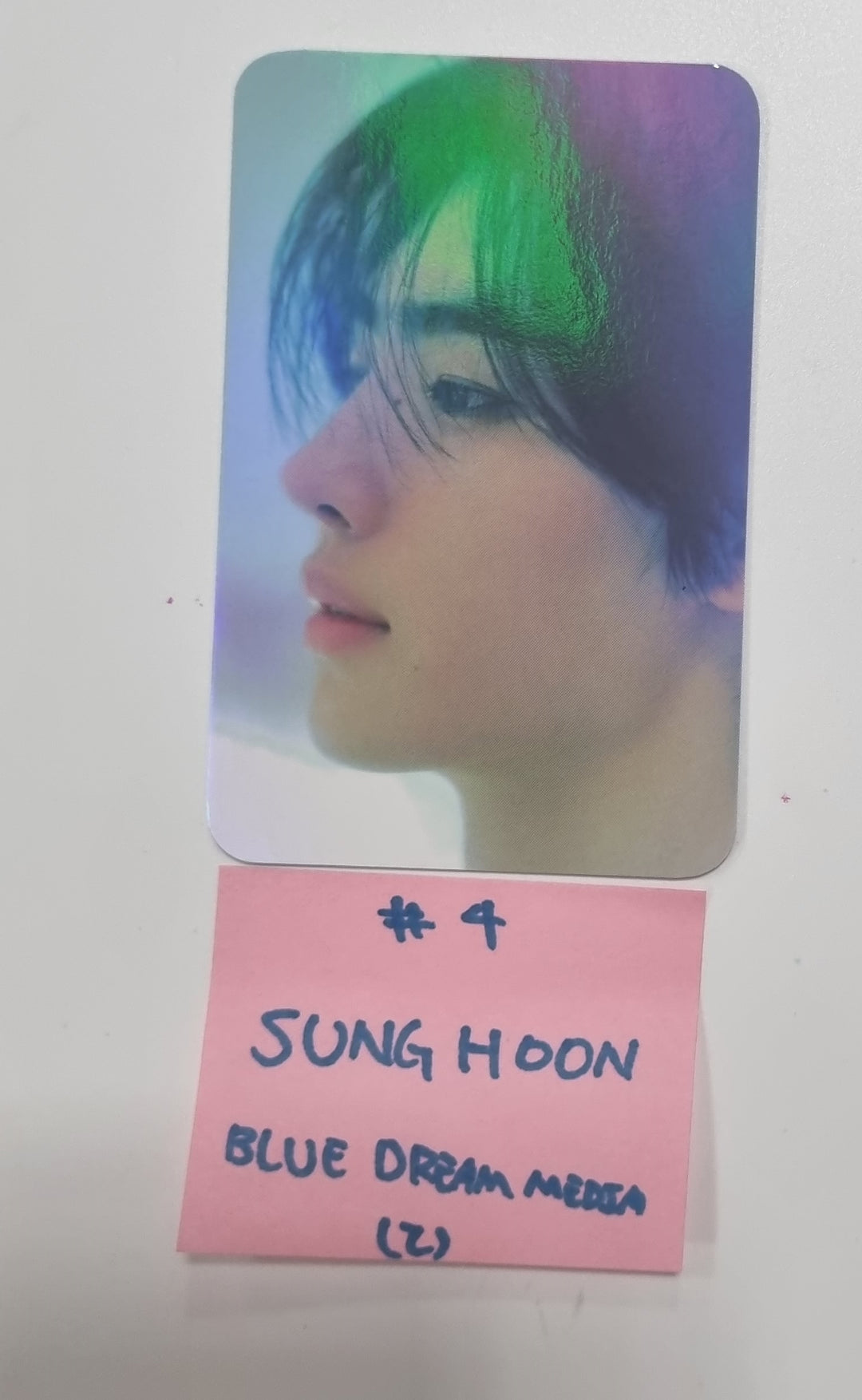 Enhypen "Orange Blood" 5th mini - Blue Drea Media Pre-Order Benefit Hologram Photocard [23.11.24] - HALLYUSUPERSTORE